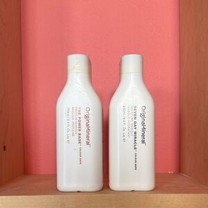 O&M the powerbase protein mask/seven day miracle moisture mask